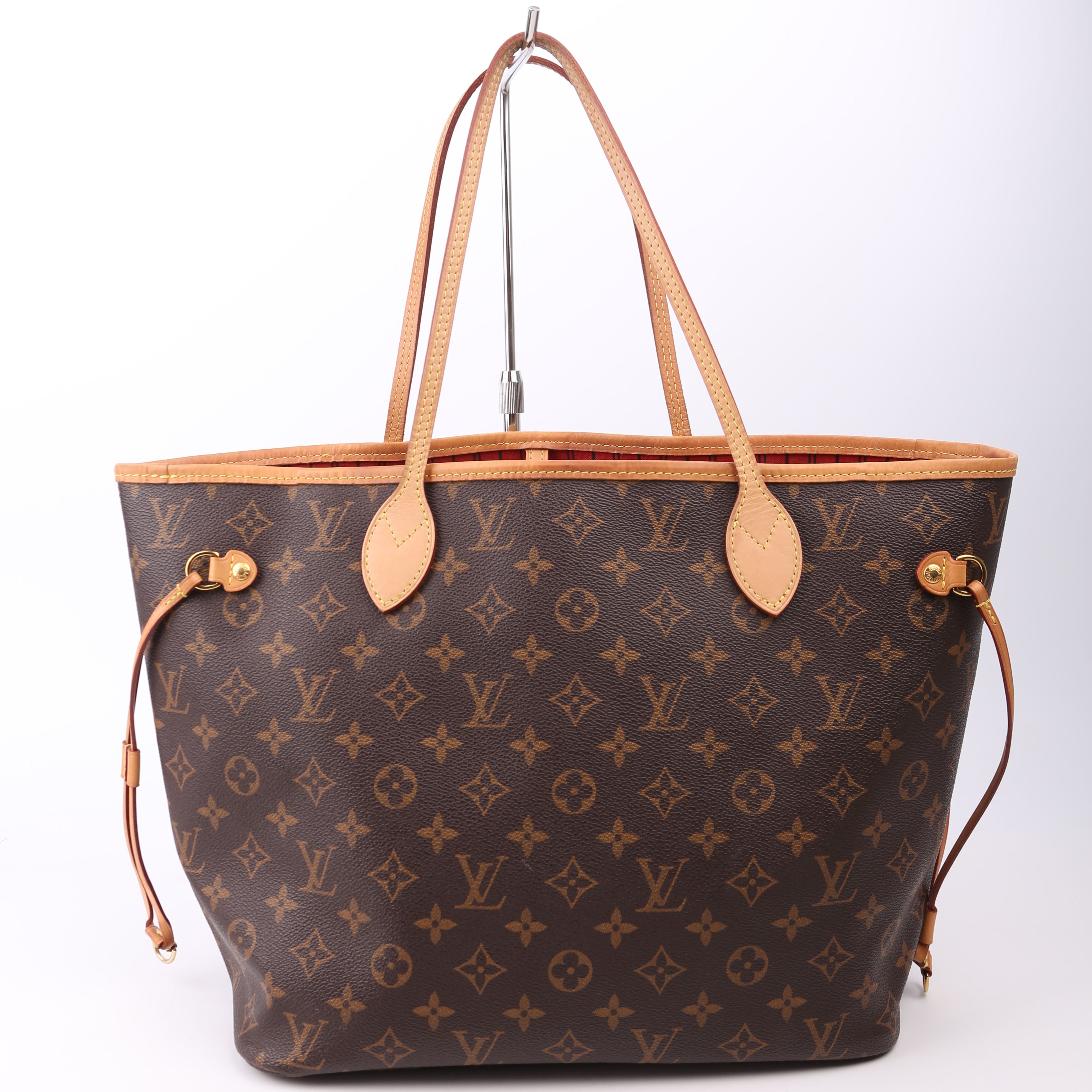 Neverfull with Wallet MM Monogram Red