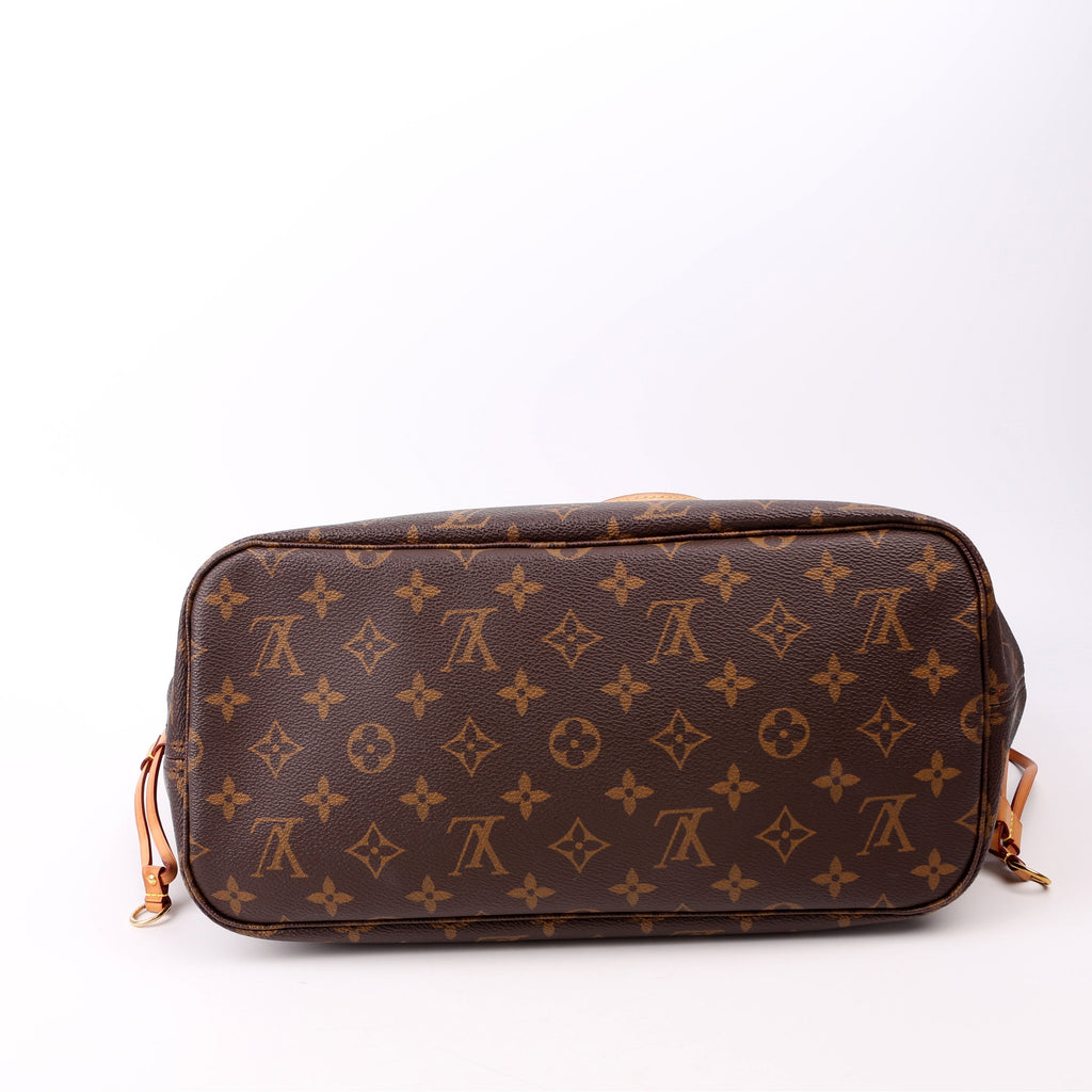 Neverfull with Wallet MM Monogram Red