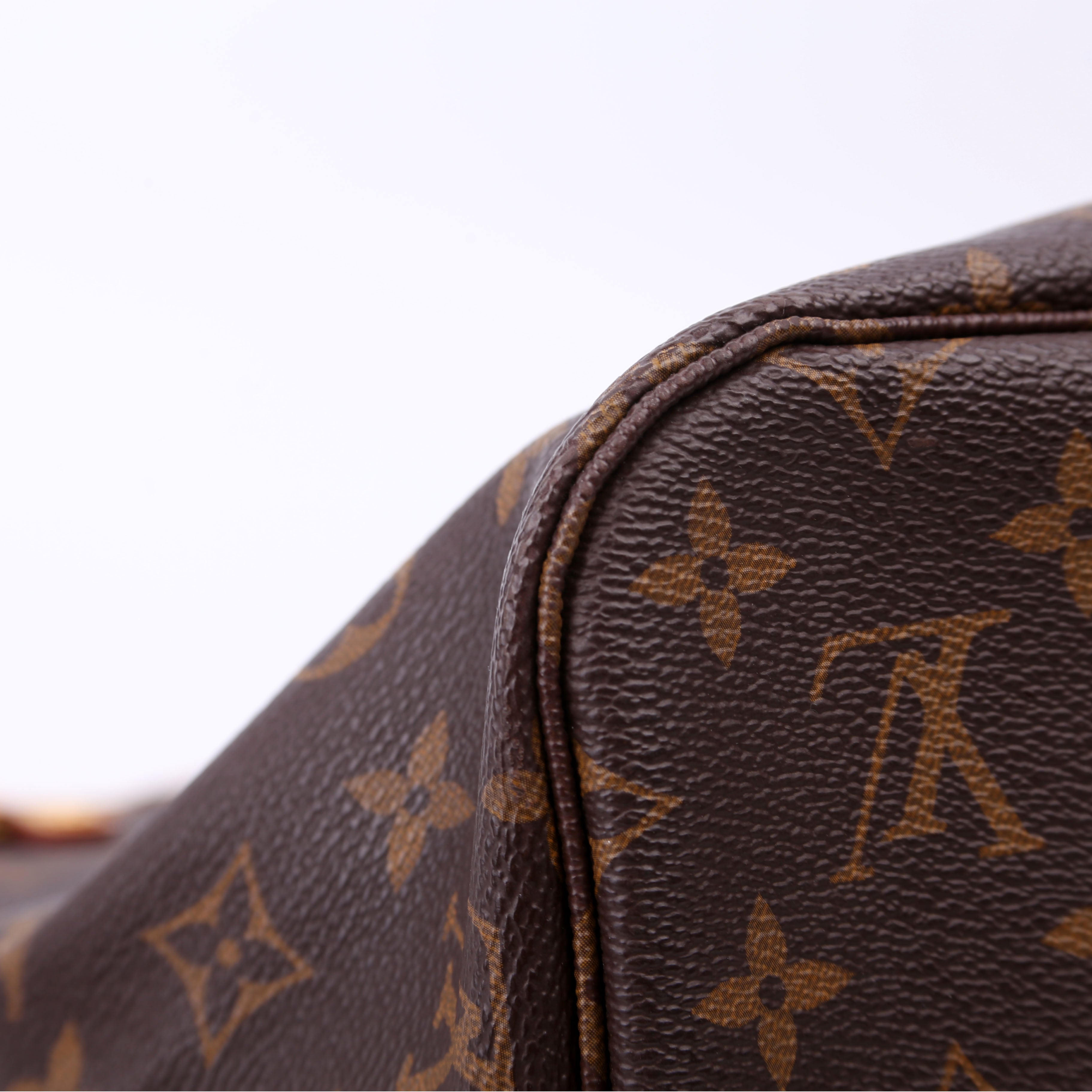 Neverfull with Wallet MM Monogram Red