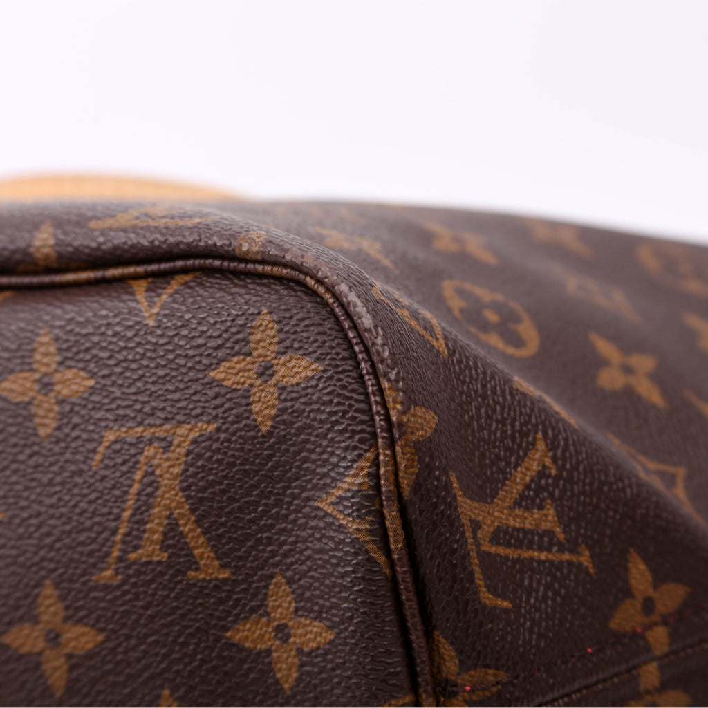Neverfull with Wallet MM Monogram Red