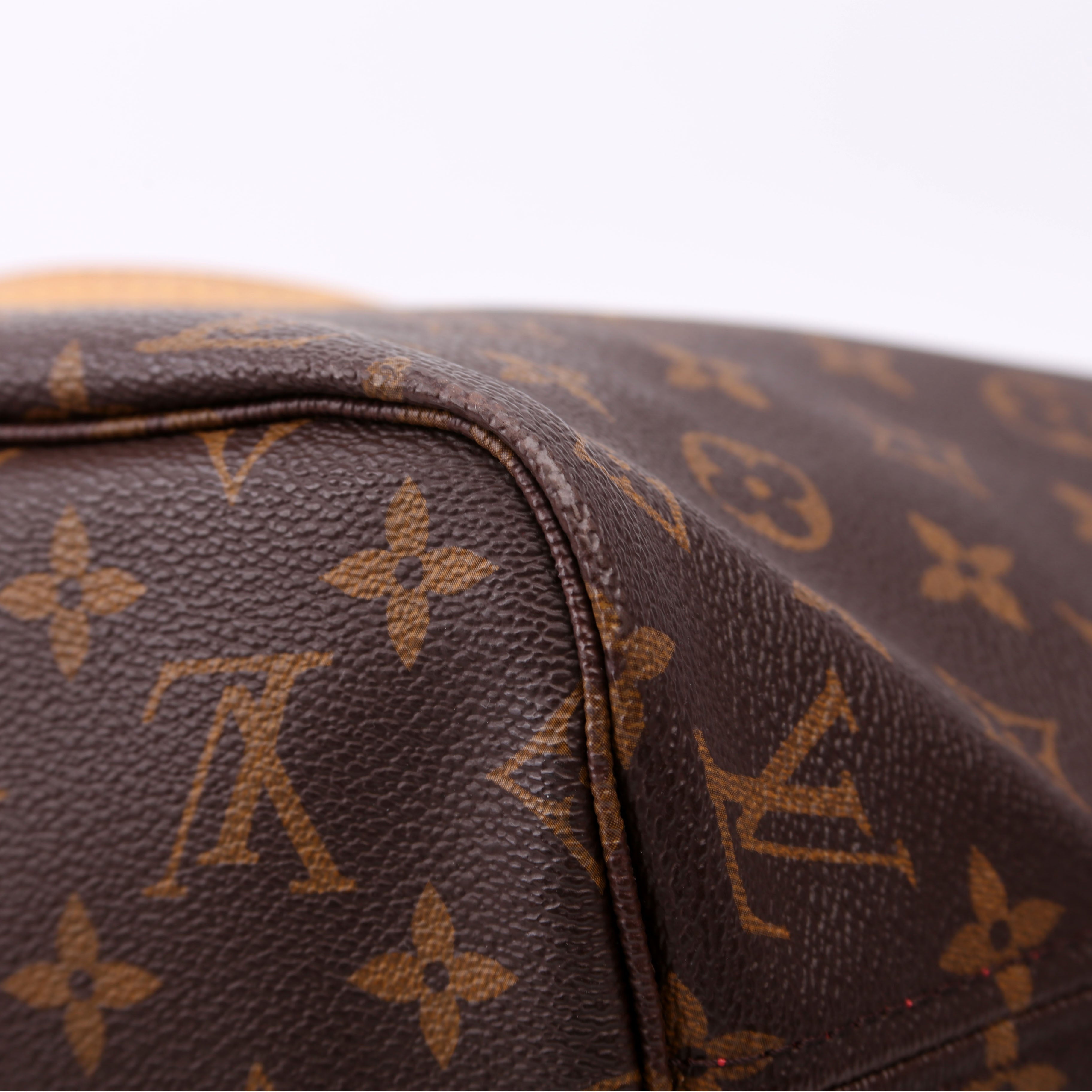 Neverfull with Wallet MM Monogram Red