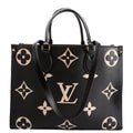 ONTHEGO MM Bicolor Empreinte Black/Cream