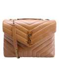 LouLou Medium Quilted 574946 Brown