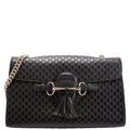 449635 Emily Micro Medium Chain Black