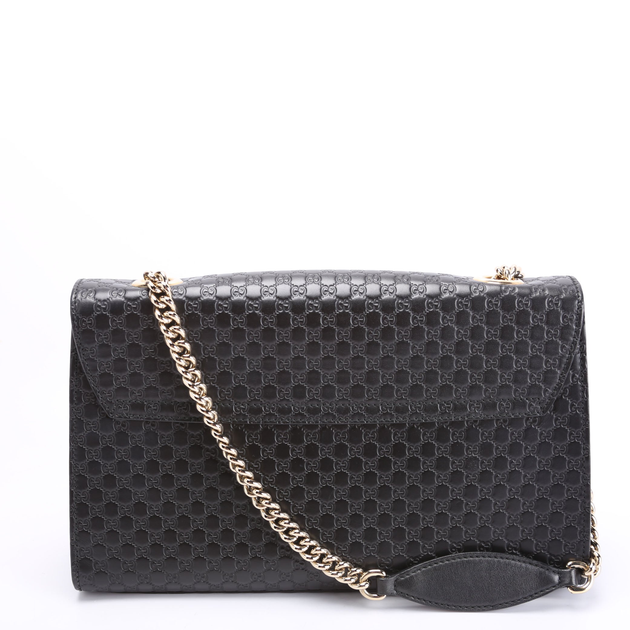 449635 Emily Micro Medium Chain Black