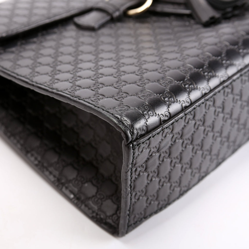449635 Emily Micro Medium Chain Black
