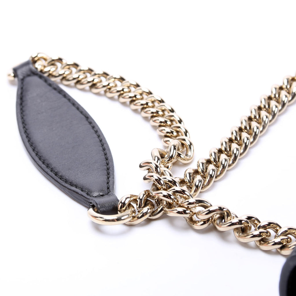 449635 Emily Micro Medium Chain Black