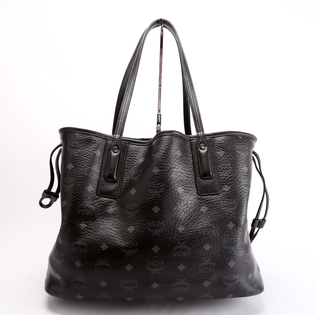 Liz Tote Reverse With Pouch Medium Black