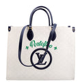 ONTHEGO GM Jacquard Embroidered Tufted Monogram Portofino