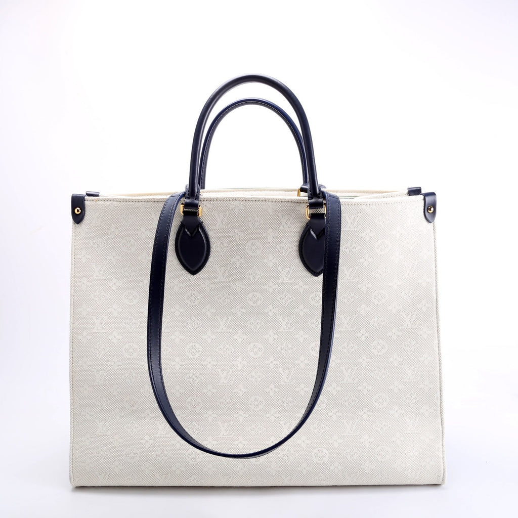 ONTHEGO GM Jacquard Embroidered Tufted Monogram Portofino