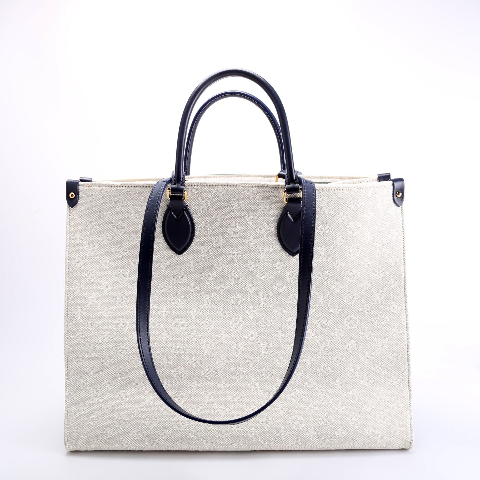 ONTHEGO GM Jacquard Embroidered Tufted Monogram Portofino