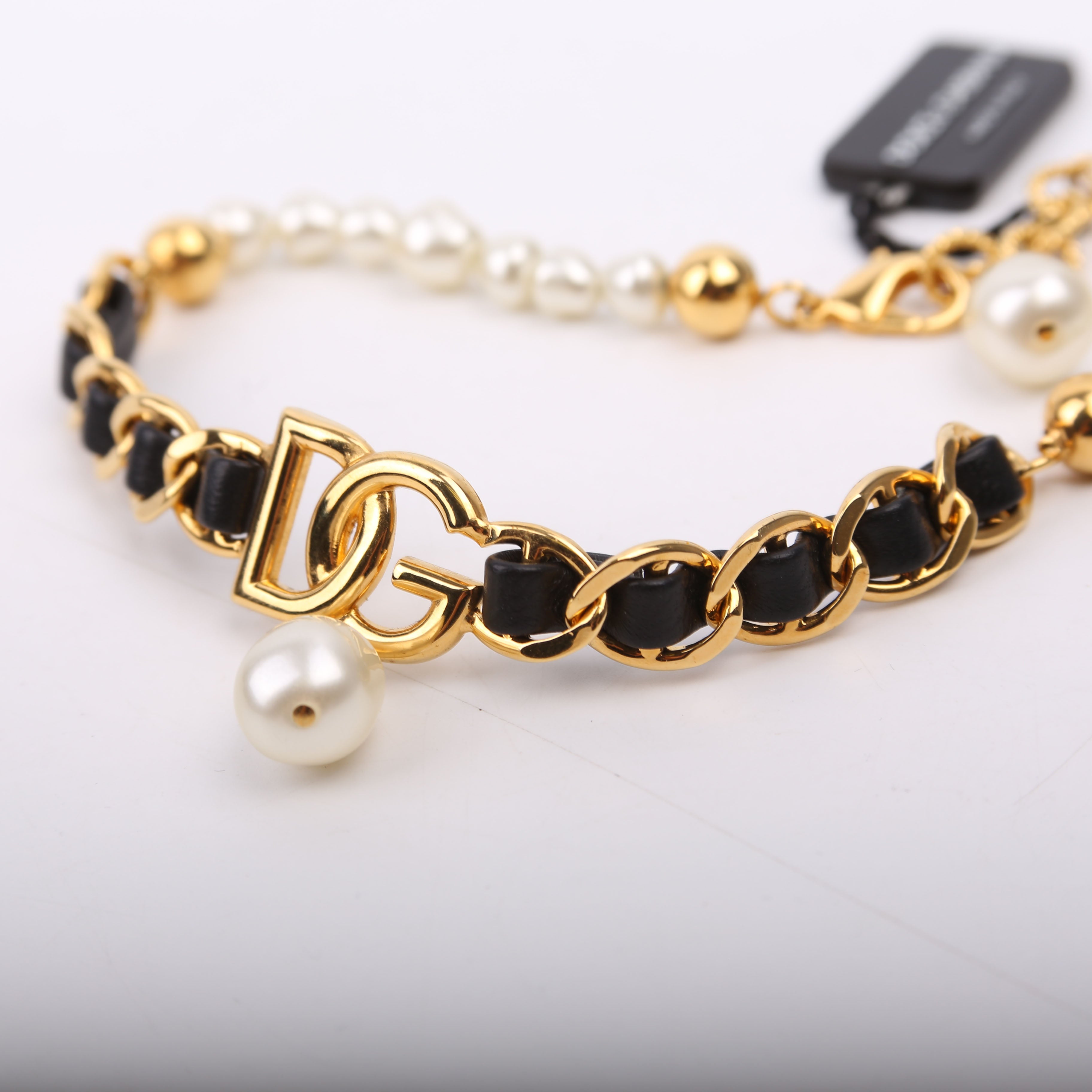 Collana Choker Faux Pearl Necklace