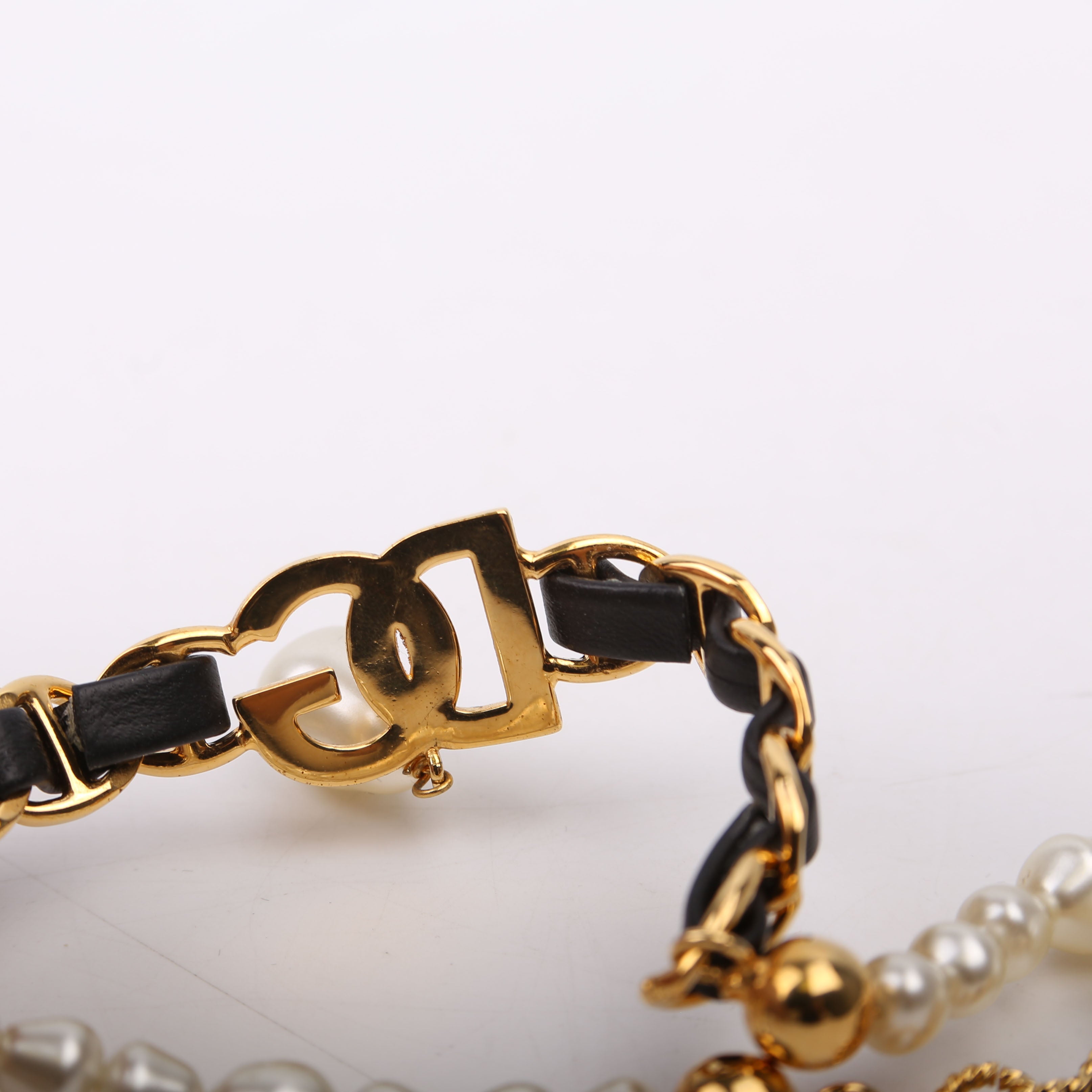 Collana Choker Faux Pearl Necklace