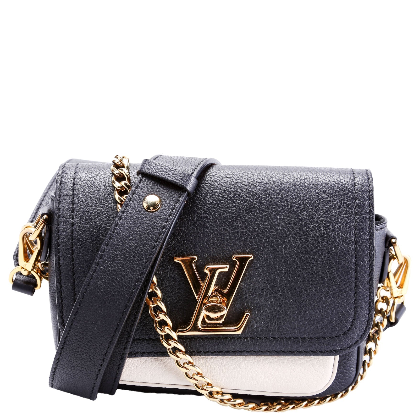 Lockme Tender Supple Calfskin Black/Cream