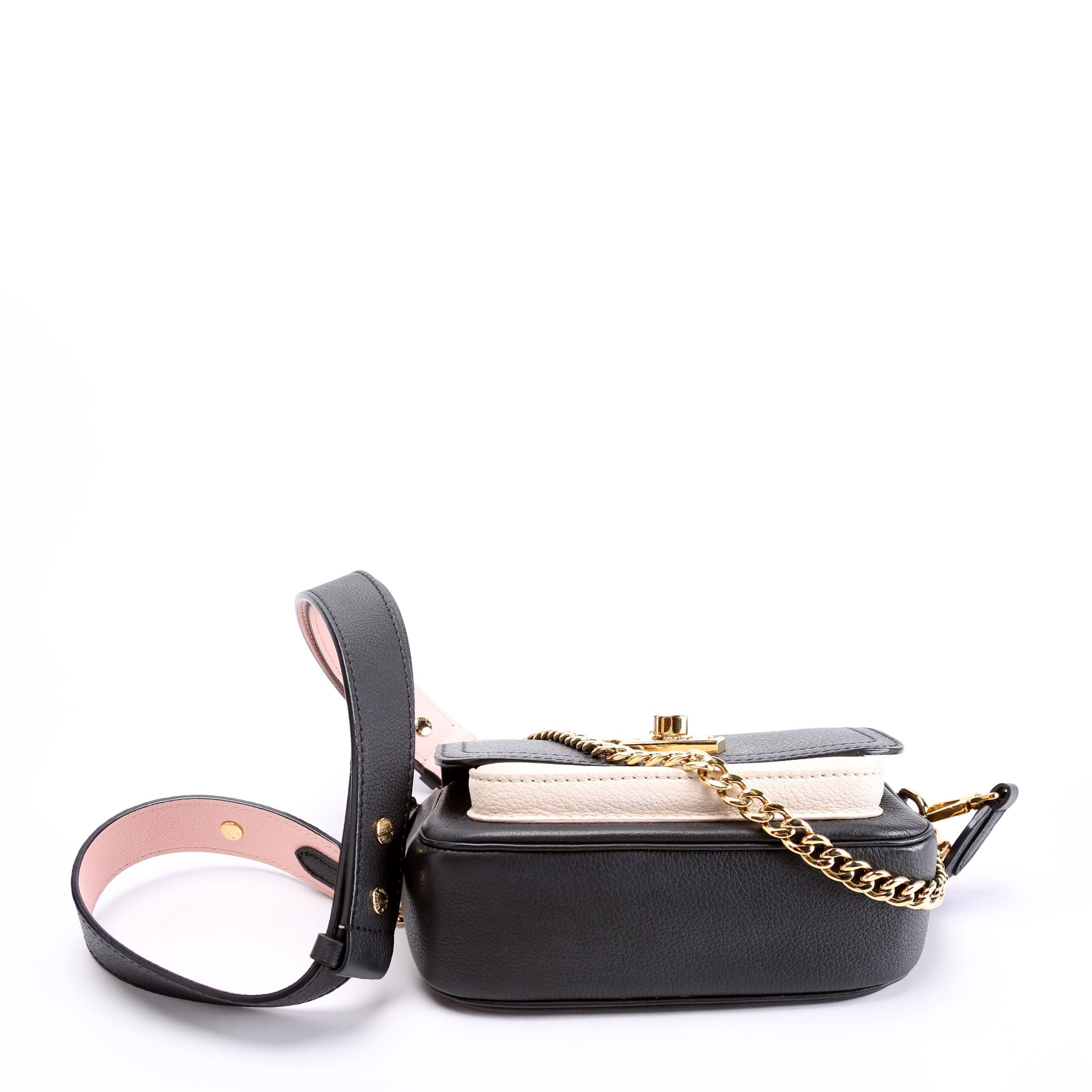 Lockme Tender Supple Calfskin Black/Cream