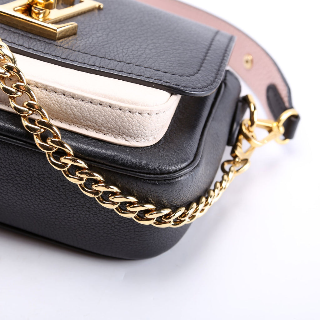 Lockme Tender Supple Calfskin Black/Cream