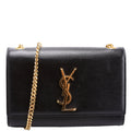 Kate Satchel Grain De Poudre Small 354121 Black