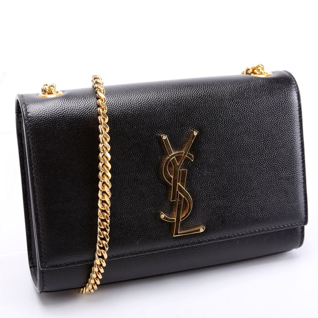 Kate Satchel Grain De Poudre Small 354121 Black