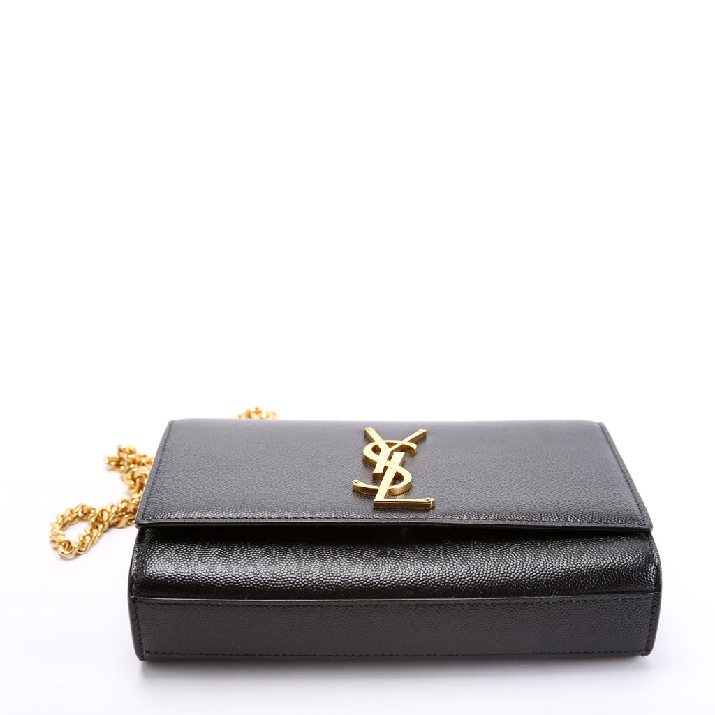 Kate Satchel Grain De Poudre Small 354121 Black