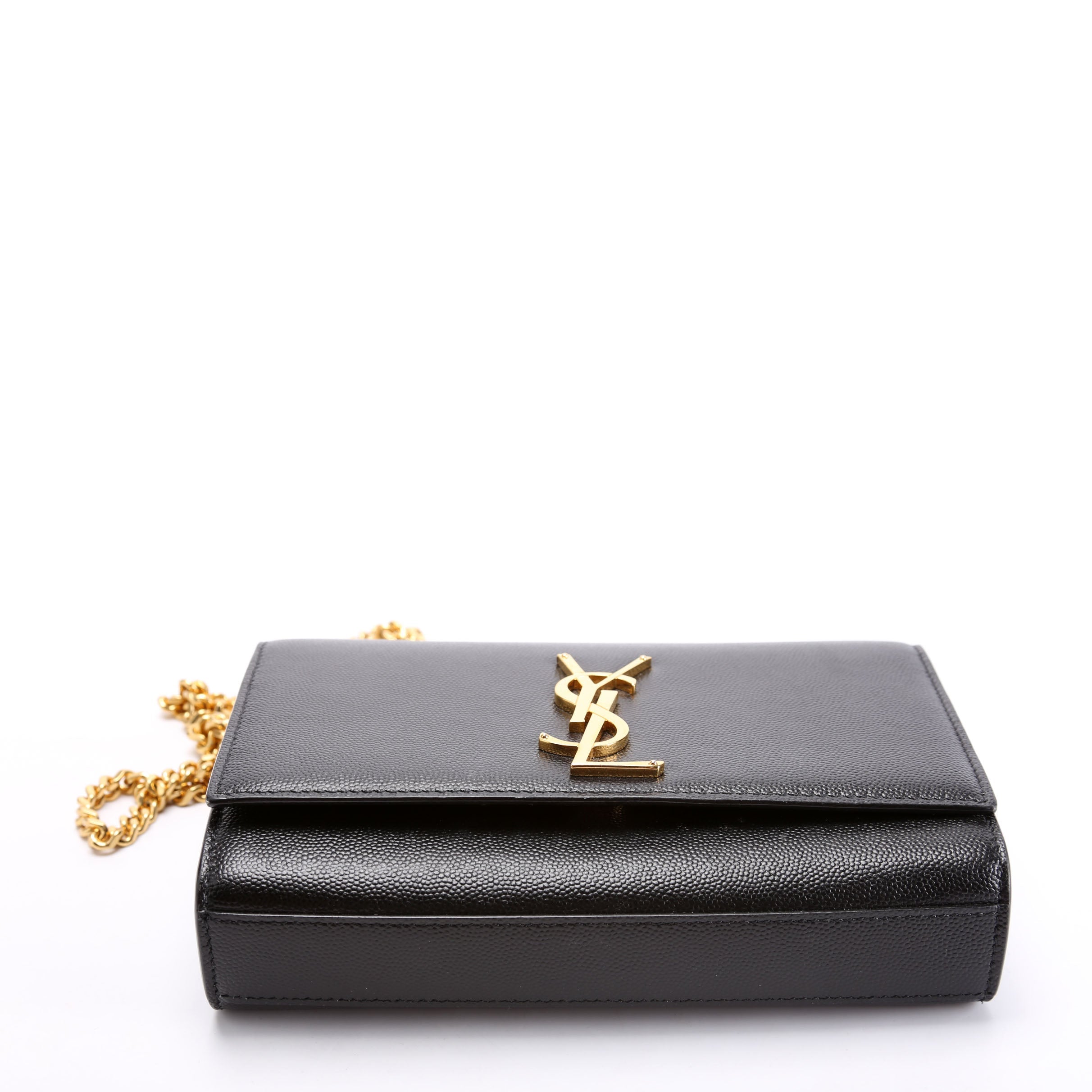 Kate Satchel Grain De Poudre Small 354121 Black