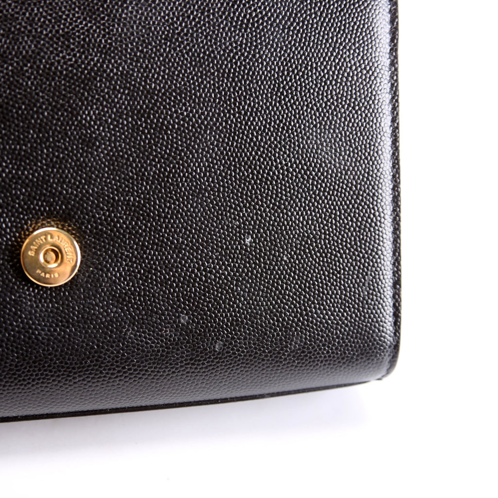 Kate Satchel Grain De Poudre Small 354121 Black