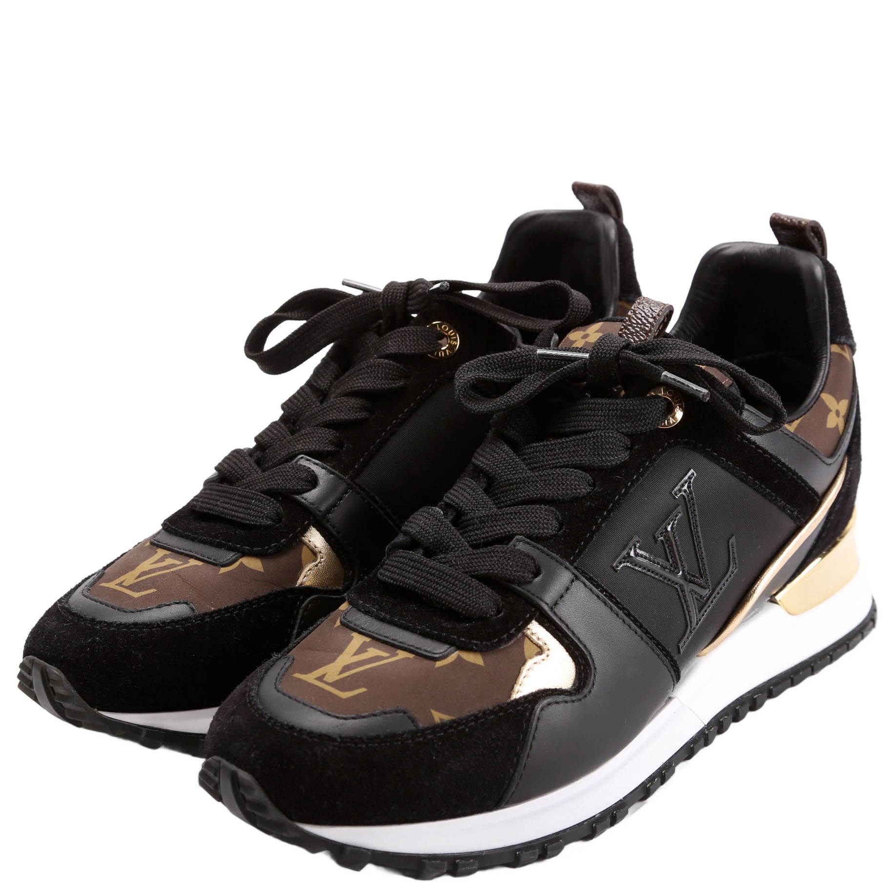 Run Away Nylon Monogram Sneakers Size 37.5