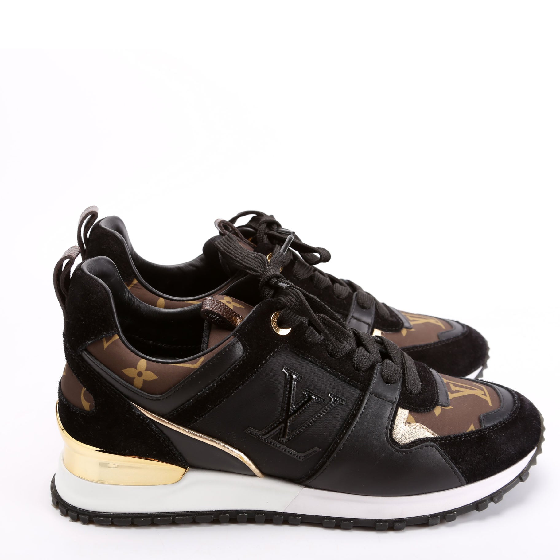 Run Away Nylon Monogram Sneakers Size 37.5