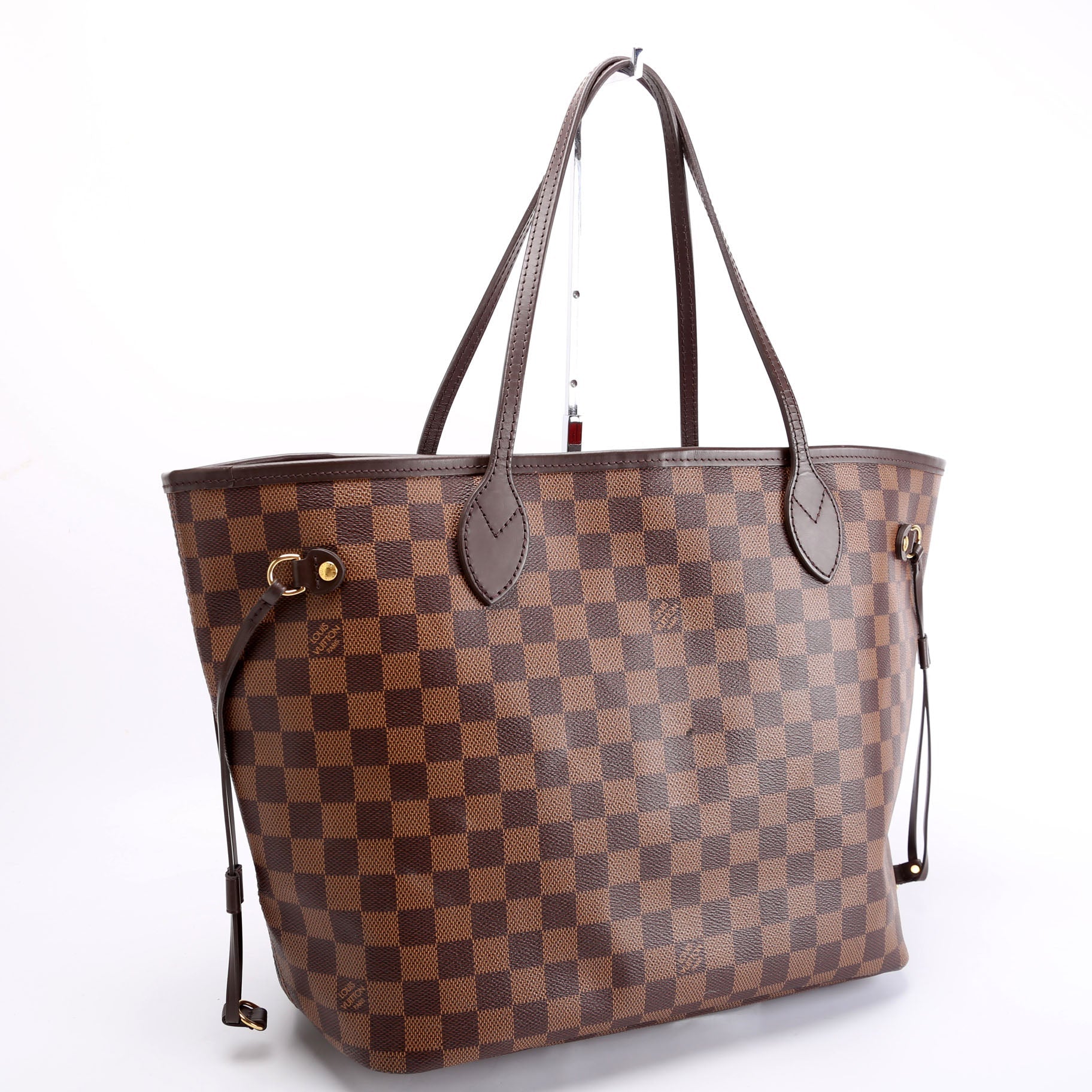 Neverfull MM Damier Ebene Red
