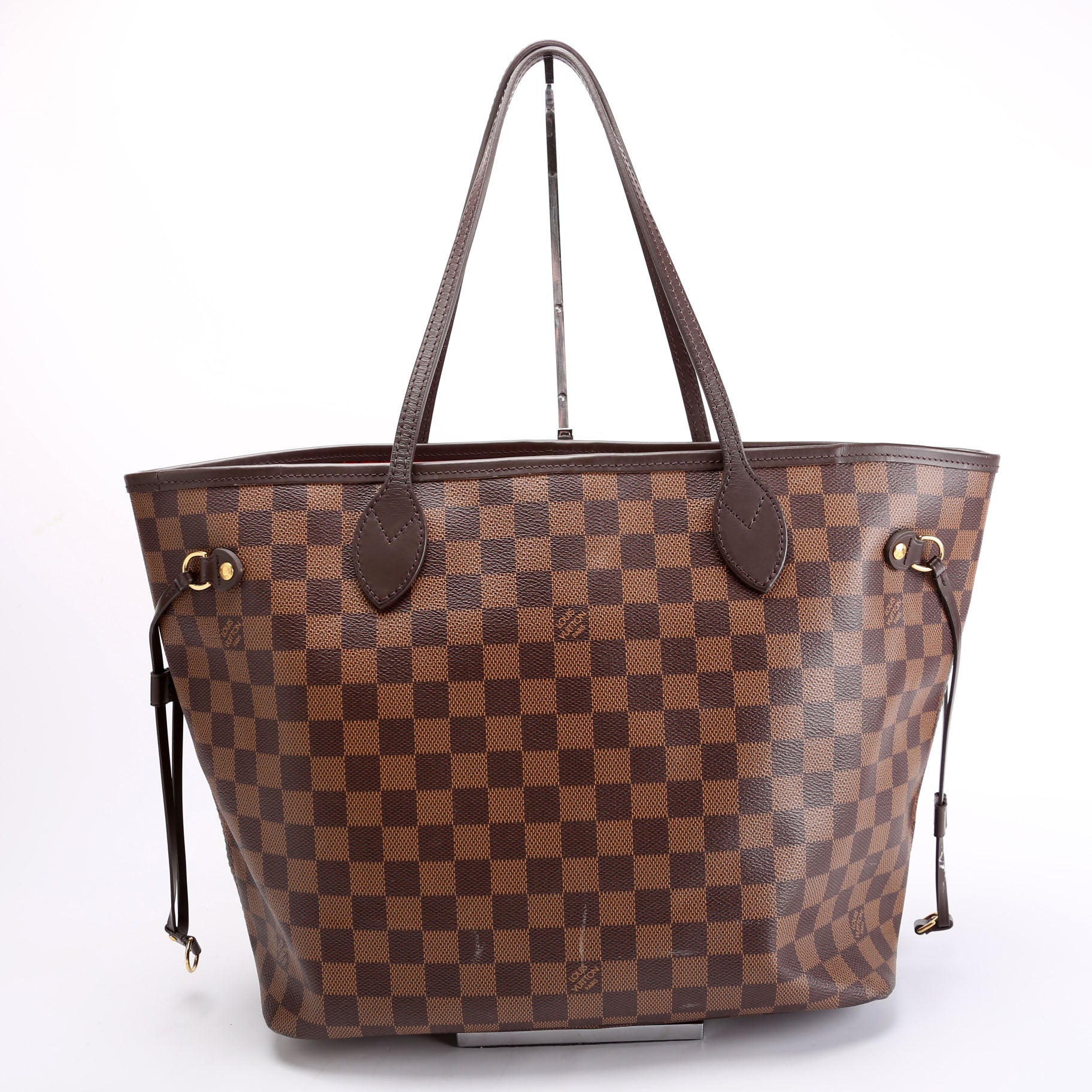 Neverfull MM Damier Ebene Red