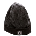 Petite Graphite Beanie Wool Hat Black