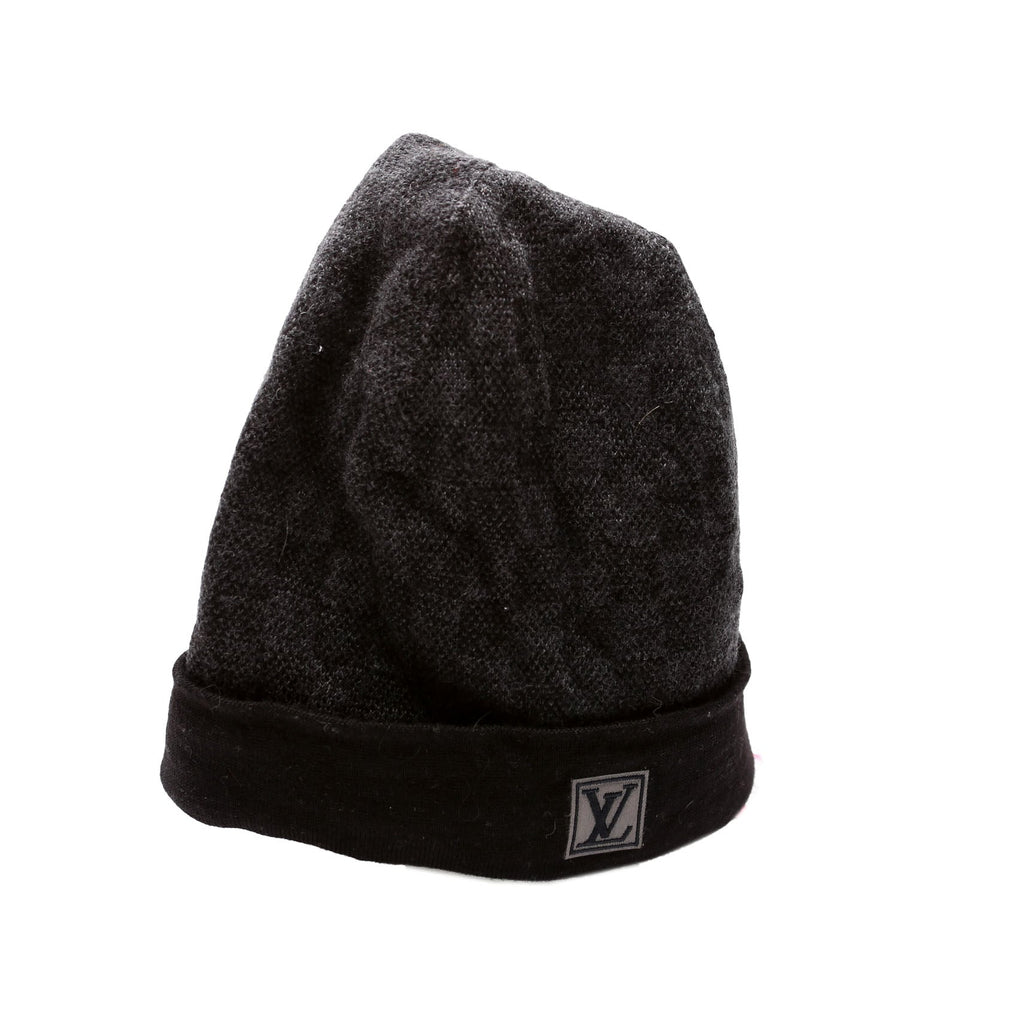 Petite Graphite Beanie Wool Hat Black