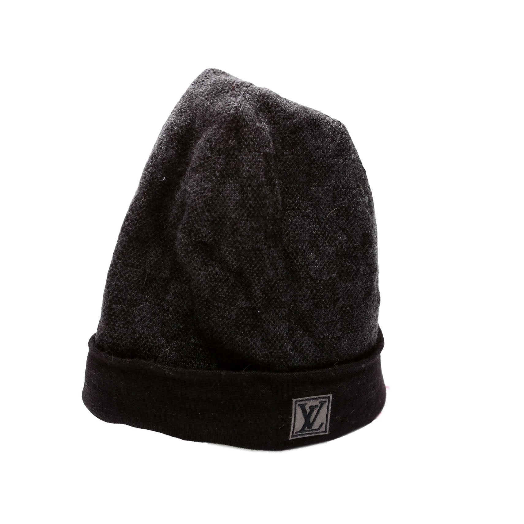 Petite Graphite Beanie Wool Hat Black