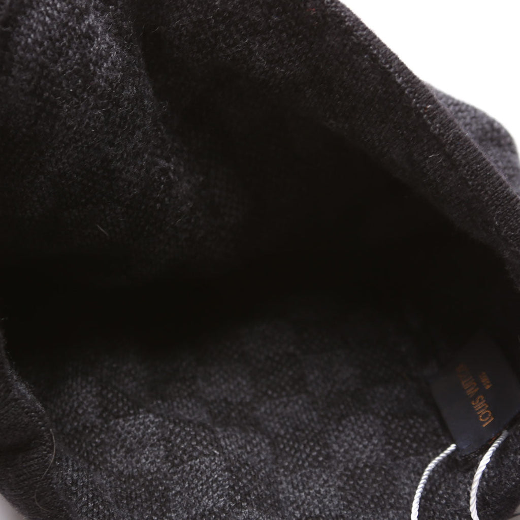 Petite Graphite Beanie Wool Hat Black