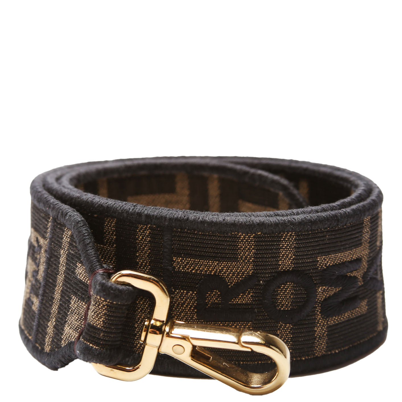 Zucca Canvas Roma Strap Brown/Black