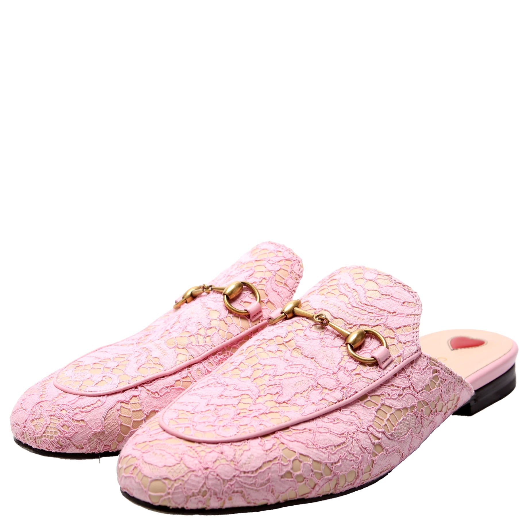 Princetown Mules Size 38.5 Pink