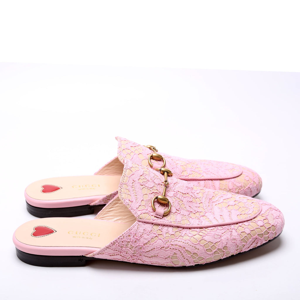 Princetown Mules Size 38.5 Pink