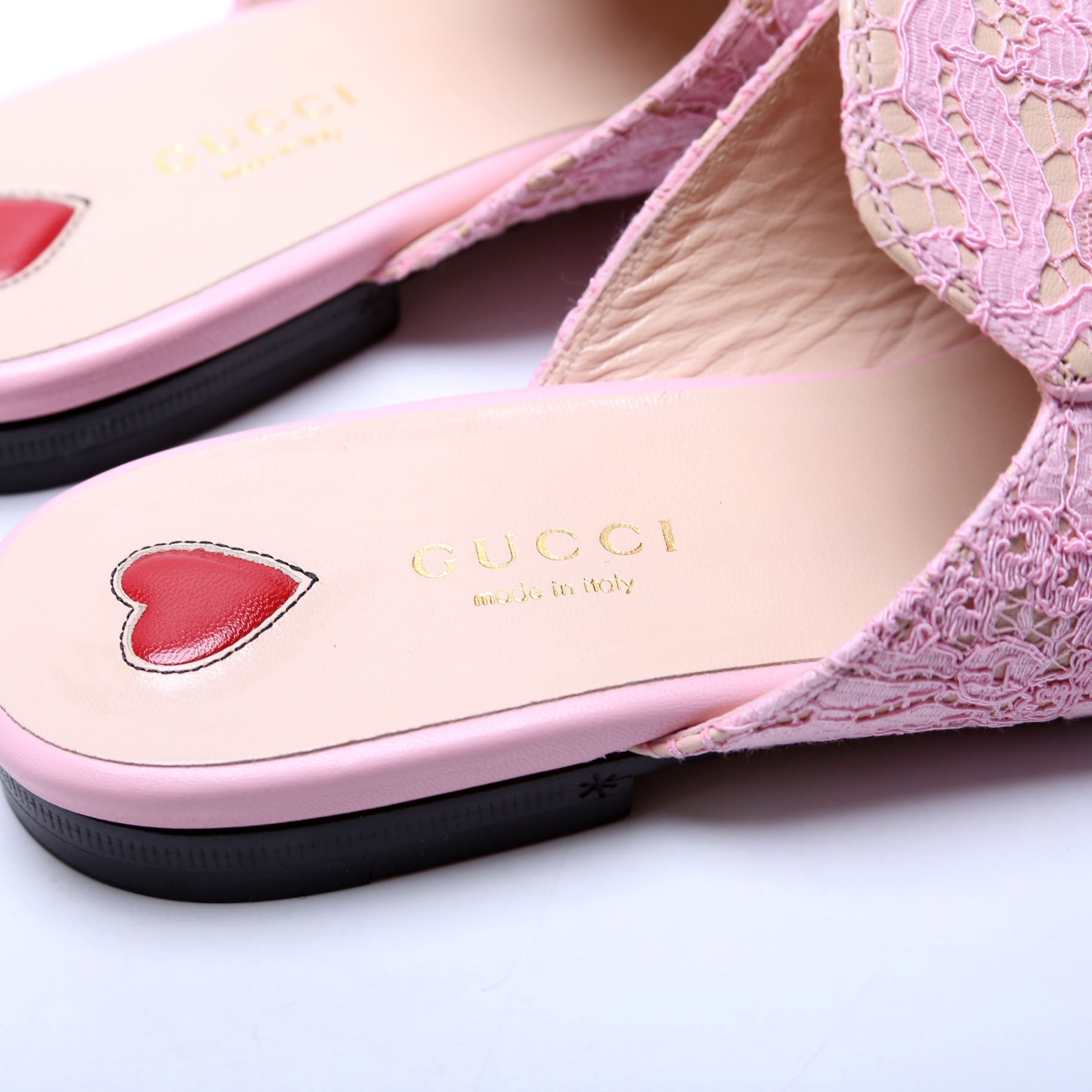 Princetown Mules Size 38.5 Pink