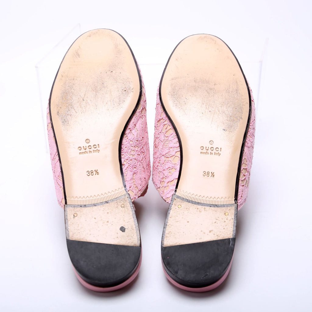 Princetown Mules Size 38.5 Pink