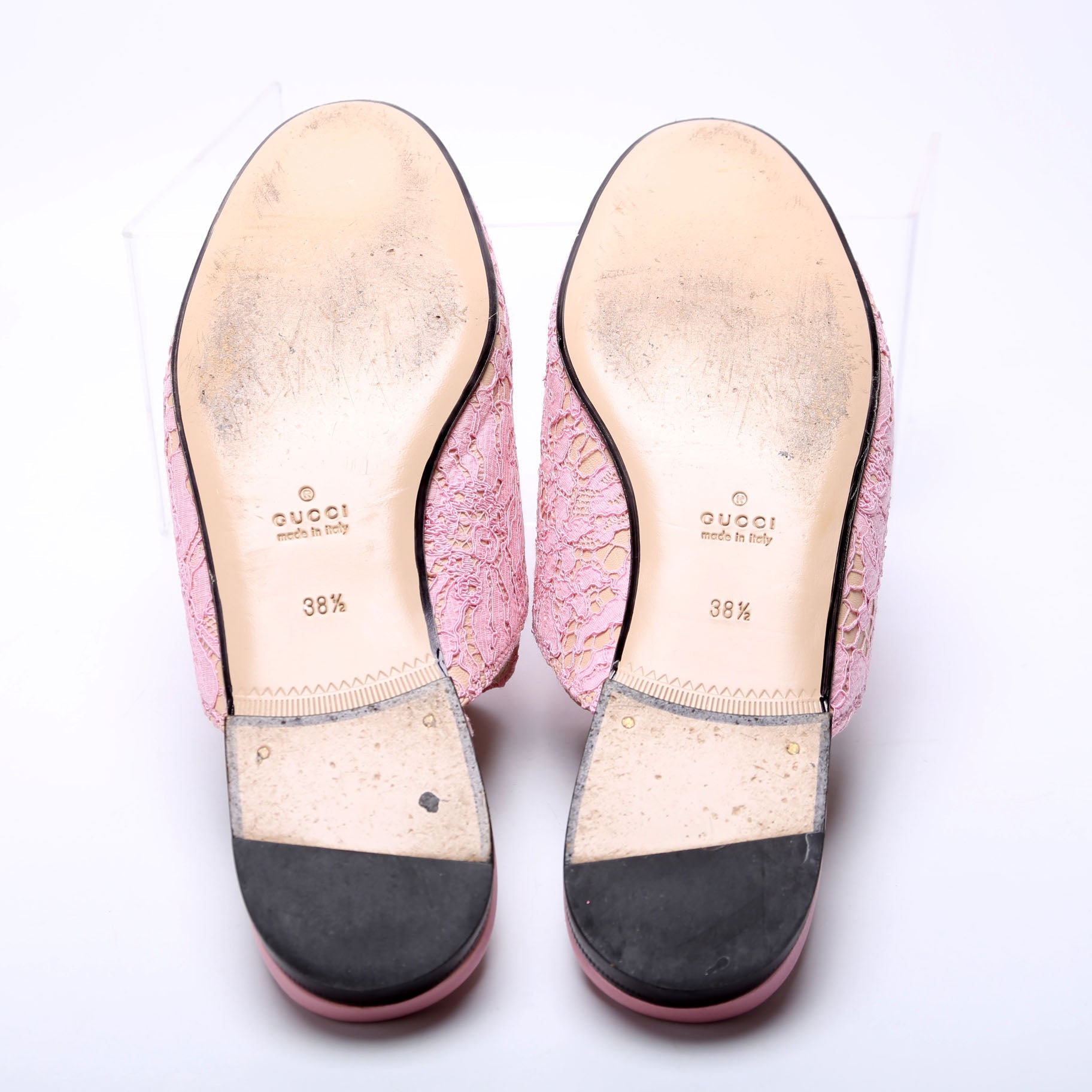 Princetown Mules Size 38.5 Pink