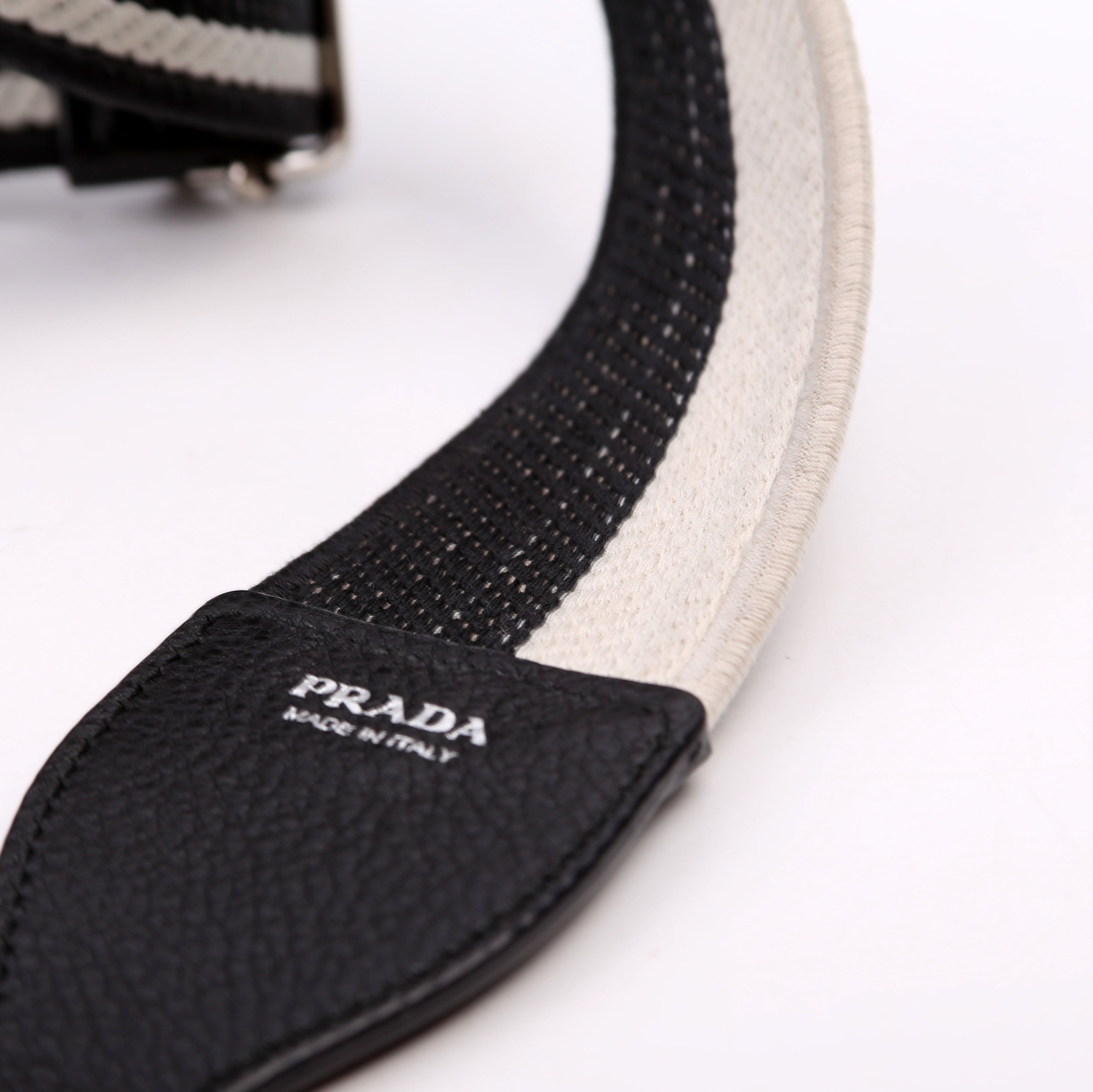 1BH191 Leather Mini Shoulder Bag Black