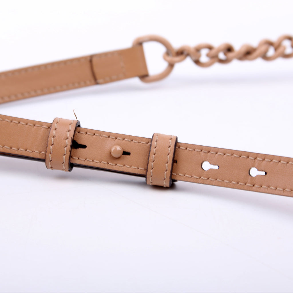 447632 Marmont Small Leather Camera Tan