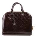 Alma PM Vernis Burgundy