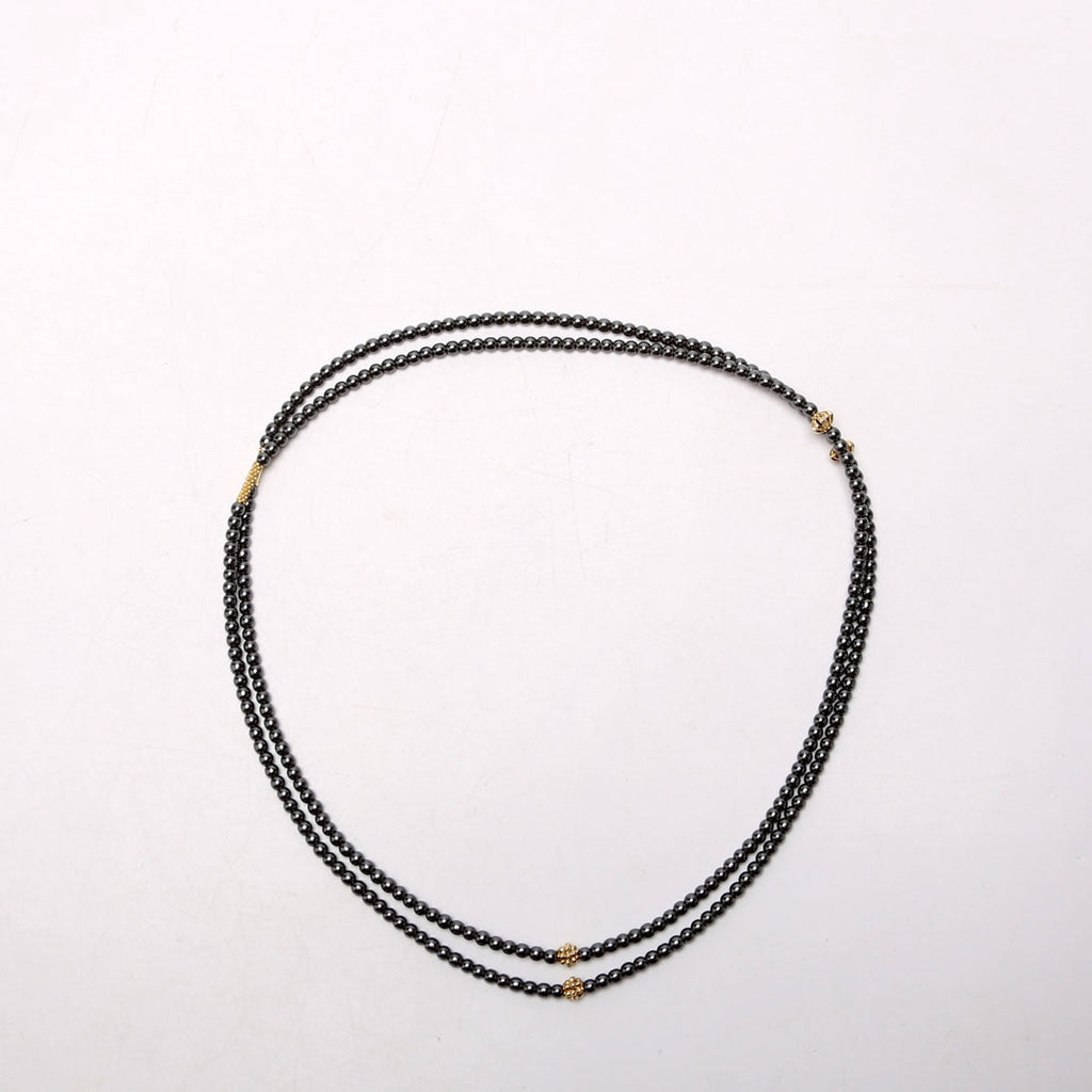 Caviar Icon Long Necklace