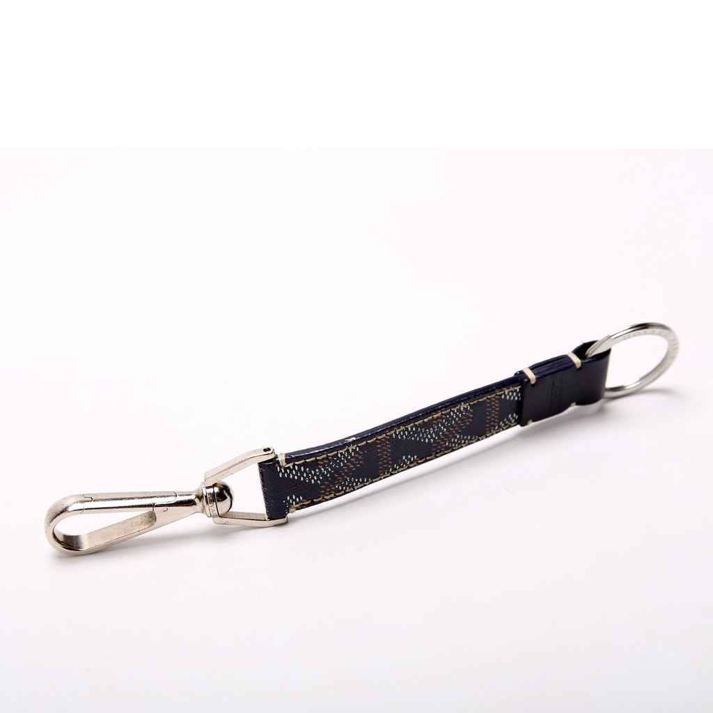 Mousqueton Canvas Key Ring Navy