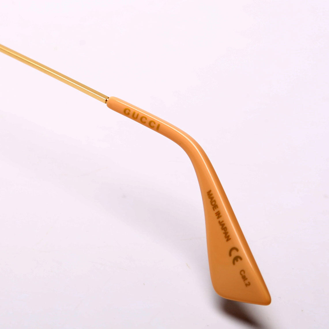 GG0113S Striped Round Sunglasses