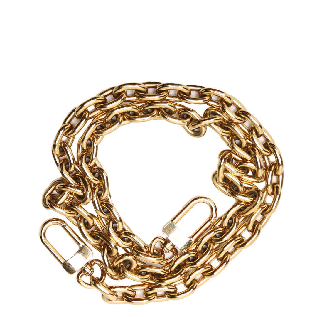 Metal Chain 26 Strap Gold