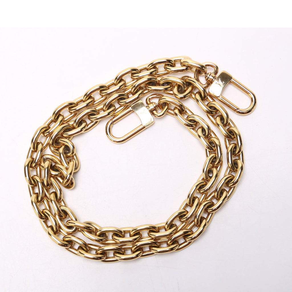 Metal Chain 26 Strap Gold