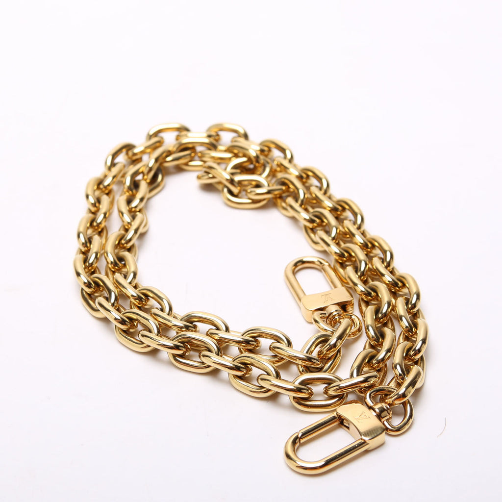 Metal Chain 26 Strap Gold