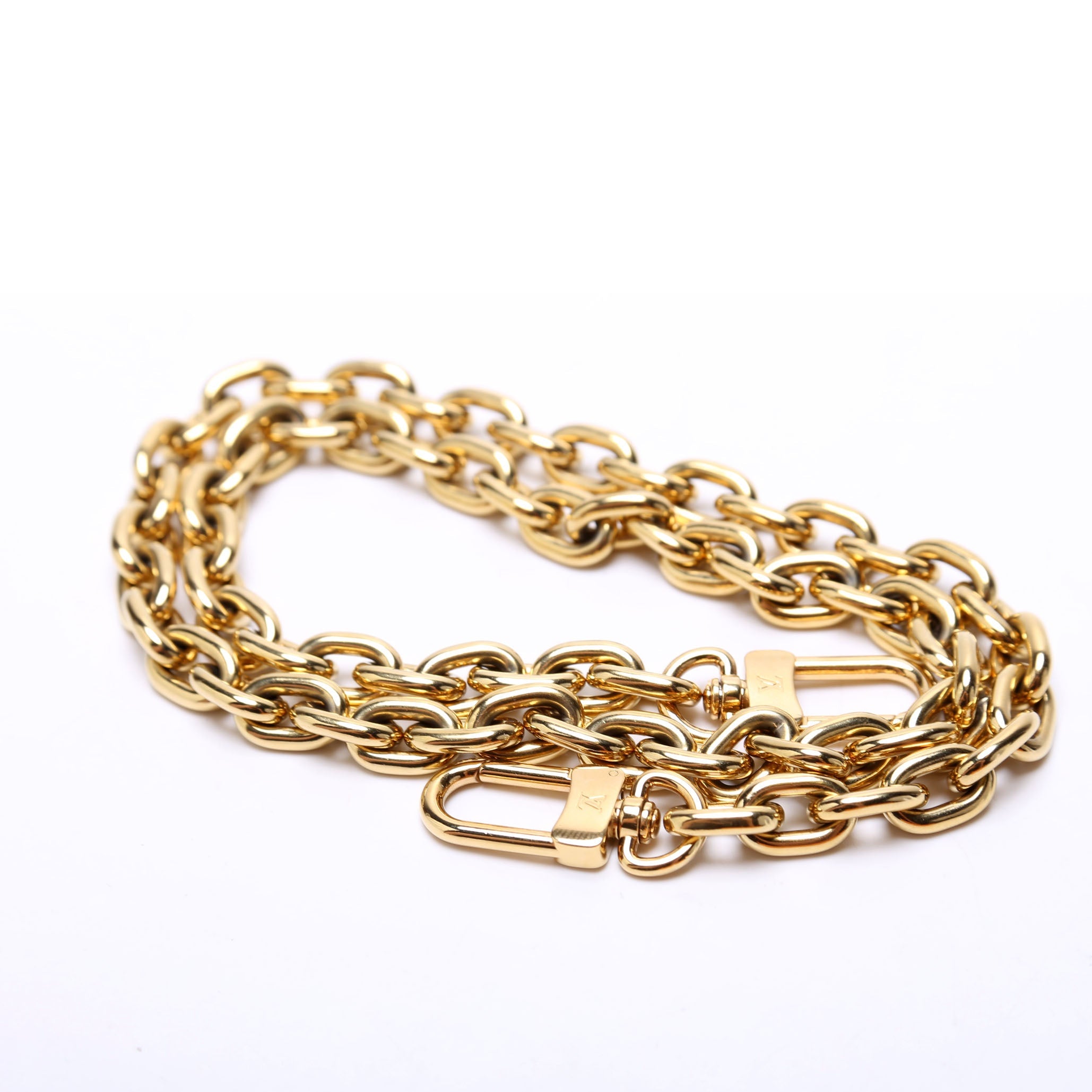 Metal Chain 26 Strap Gold
