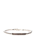 Caviar Spark Beaded 3MM Bracelet Size S 925 With 0.3CT Diamonds